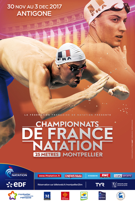 2017 French Championships in 25m-pool at Montpellier
