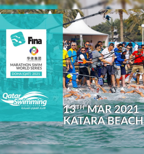 FINA/HOSA 10km Marathon Swim. World Cup 2021 #1 Doha (QAT)