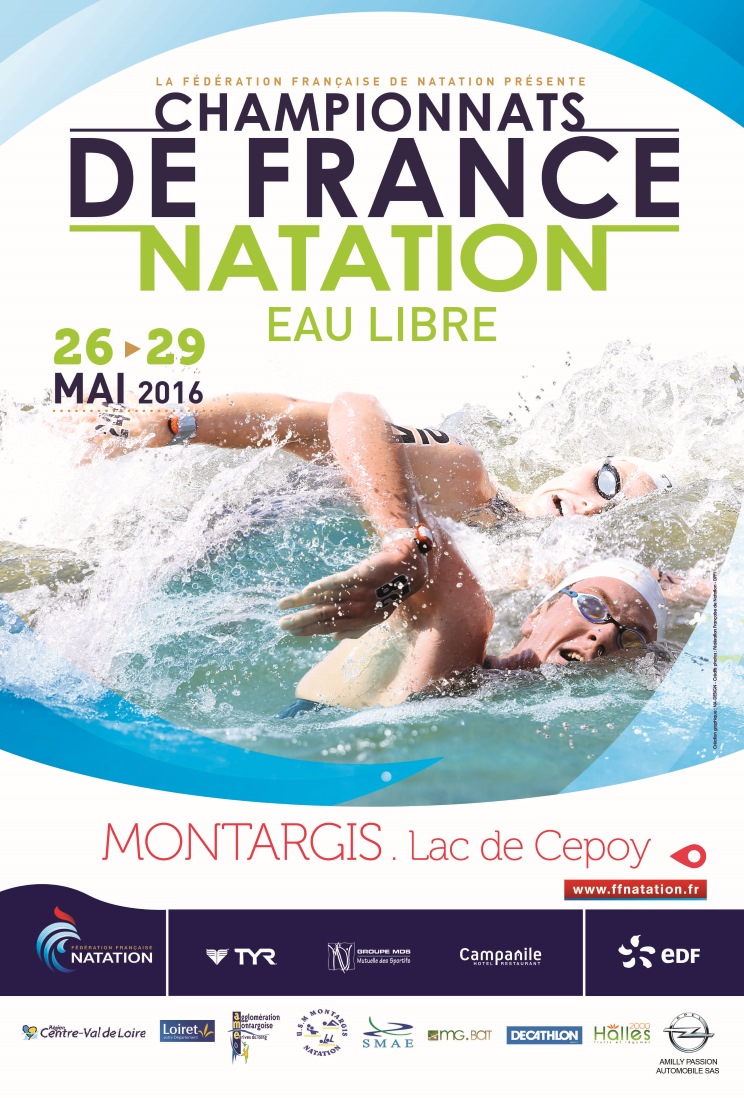 Championnats de France 2016 d'Eau-Libre à Montargis