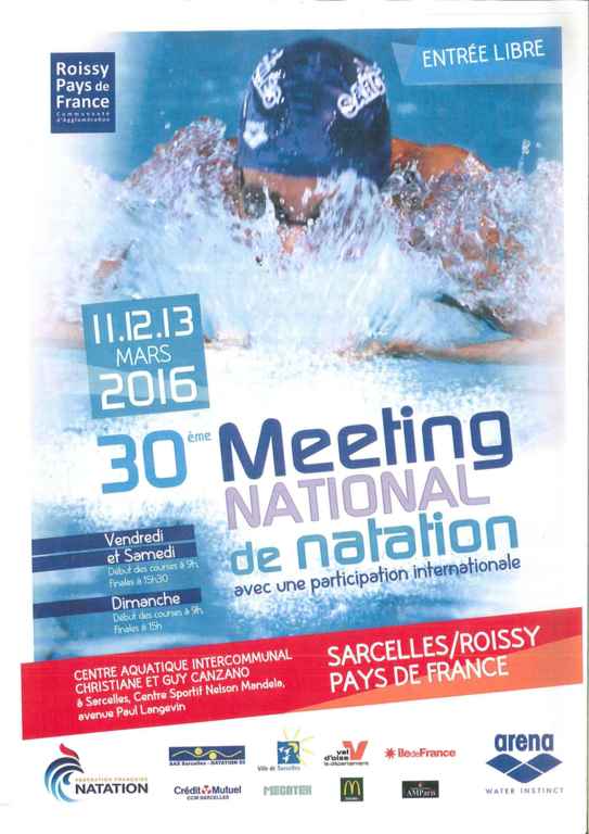 National Meeting of Sarcelles Val de France 2016