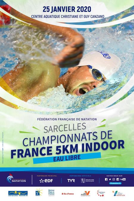 Championnats de France 2020 Indoor du 5 km à Sarcelles